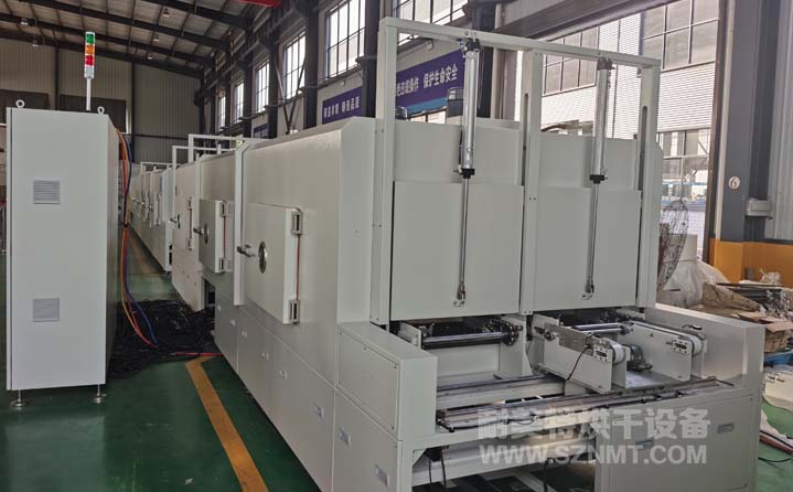 雙排灌膠固化隧道爐