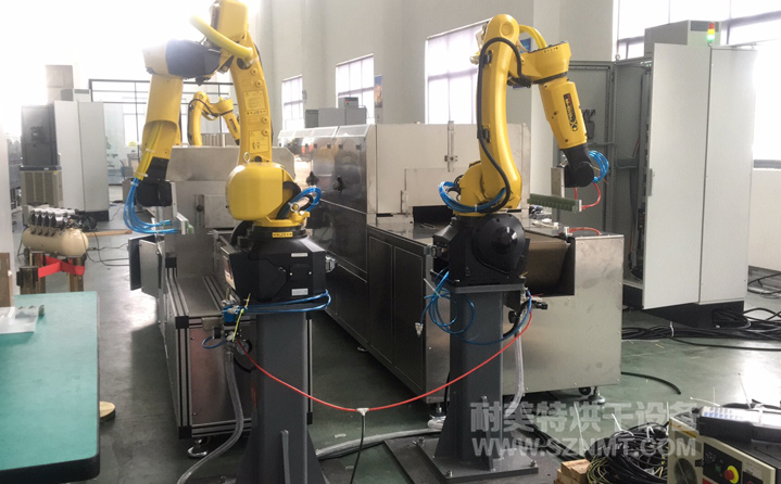 NMT-ZP-108 疫苗玻璃瓶小型預熱加固化自動裝配線(蘇州?？松?